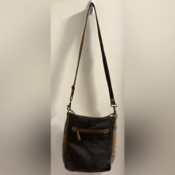 EUC Myra Bag - Blossom Print Canvas & Leather Crossbody Bag - Picture 4 of 10